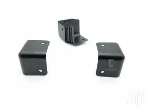 8PCS 2-Inch Rounded Metal Speaker Cabinet Corner Protectors