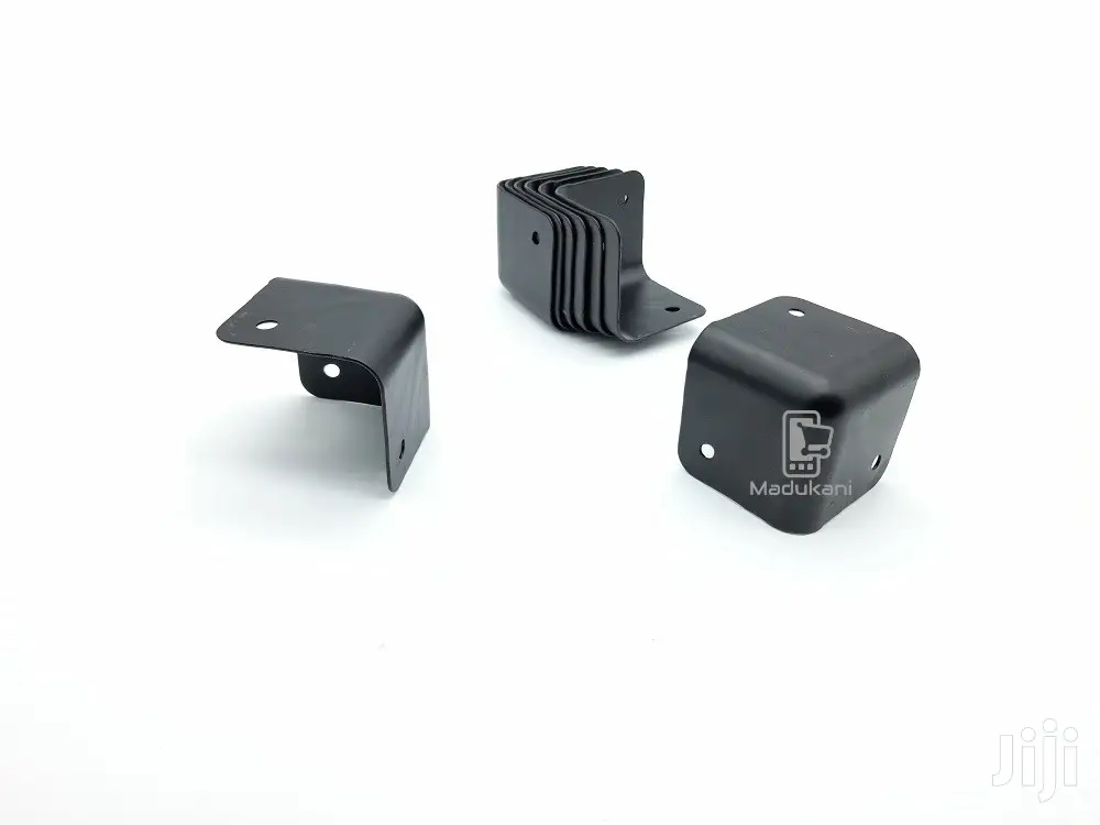 8PCS 2-Inch Rounded Metal Speaker Cabinet Corner Protectors