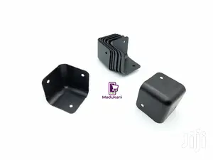 8PCS 2-Inch Rounded Metal Speaker Cabinet Corner Protectors