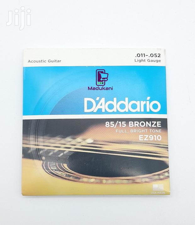 d'Addario EZ910 Light Gauge Acoustic Guitar Strings - main view
