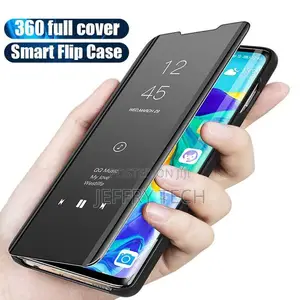 Generic Clear View Standing for Samsung A7-2018 - No Sensor