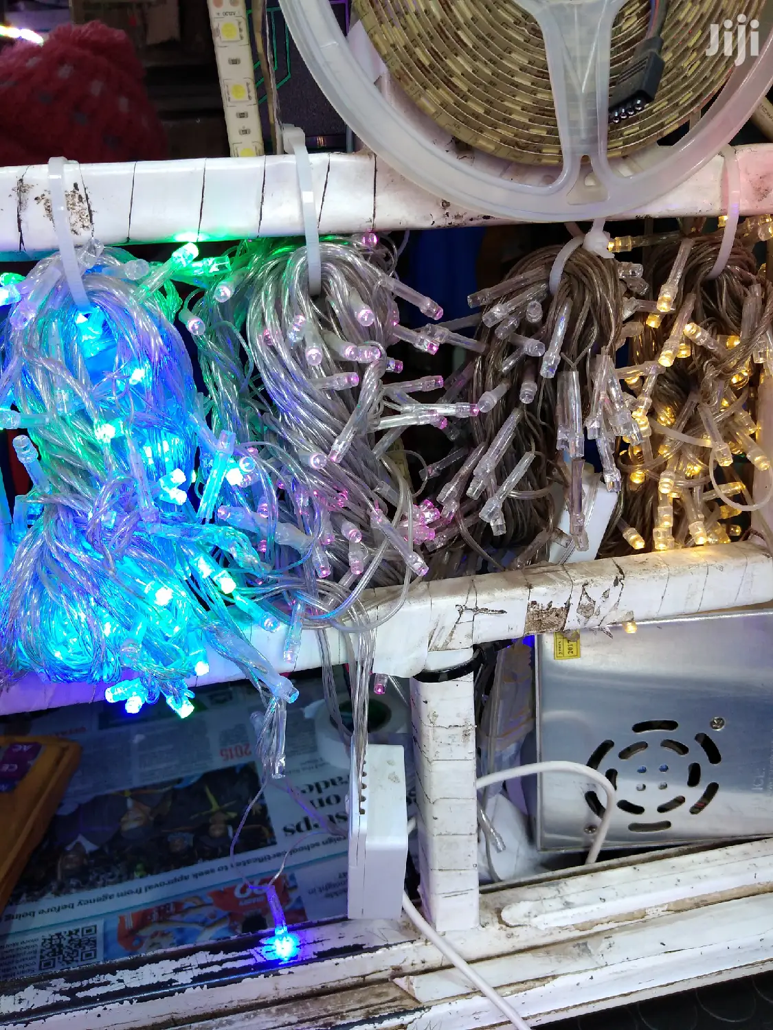 Pink Waterproof LED 100 Fairy Lights 10meters Long For Party