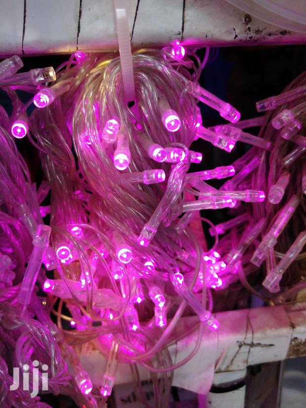 Pink Waterproof LED 100 Fairy Lights 10meters Long For Party