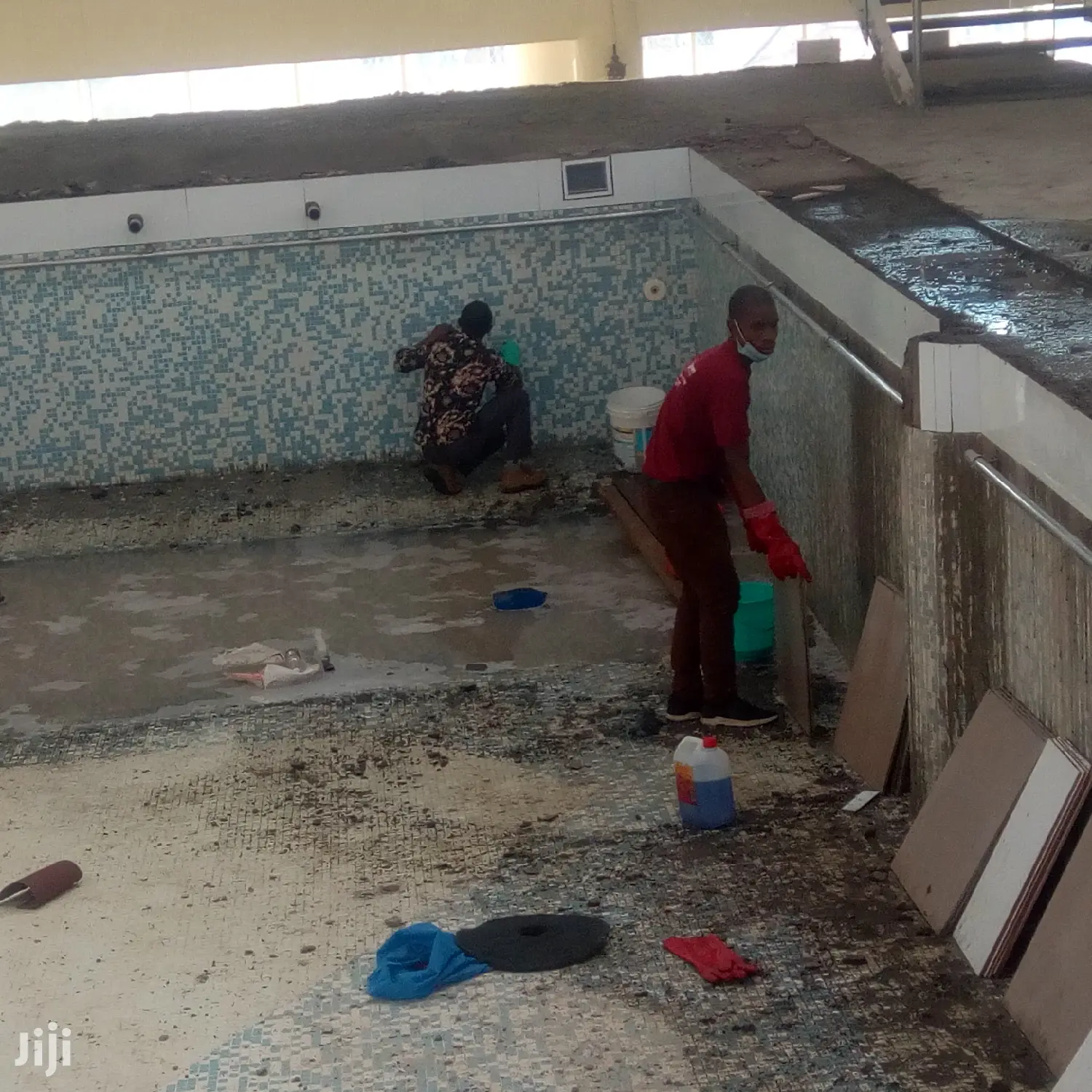 Toilet and Tiles Cleaning Services Available