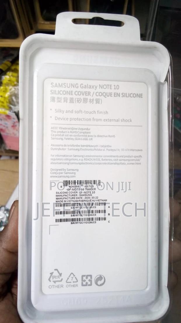 Galaxy Note 10 Silicone Cover