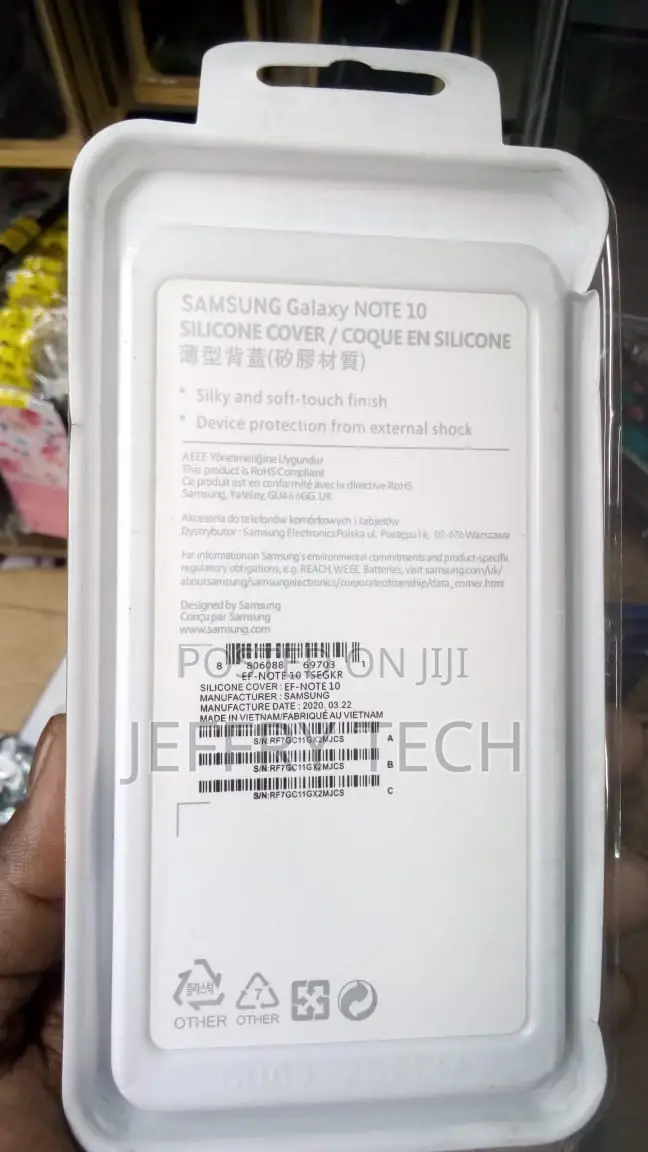 Galaxy Note 10 Silicone Cover