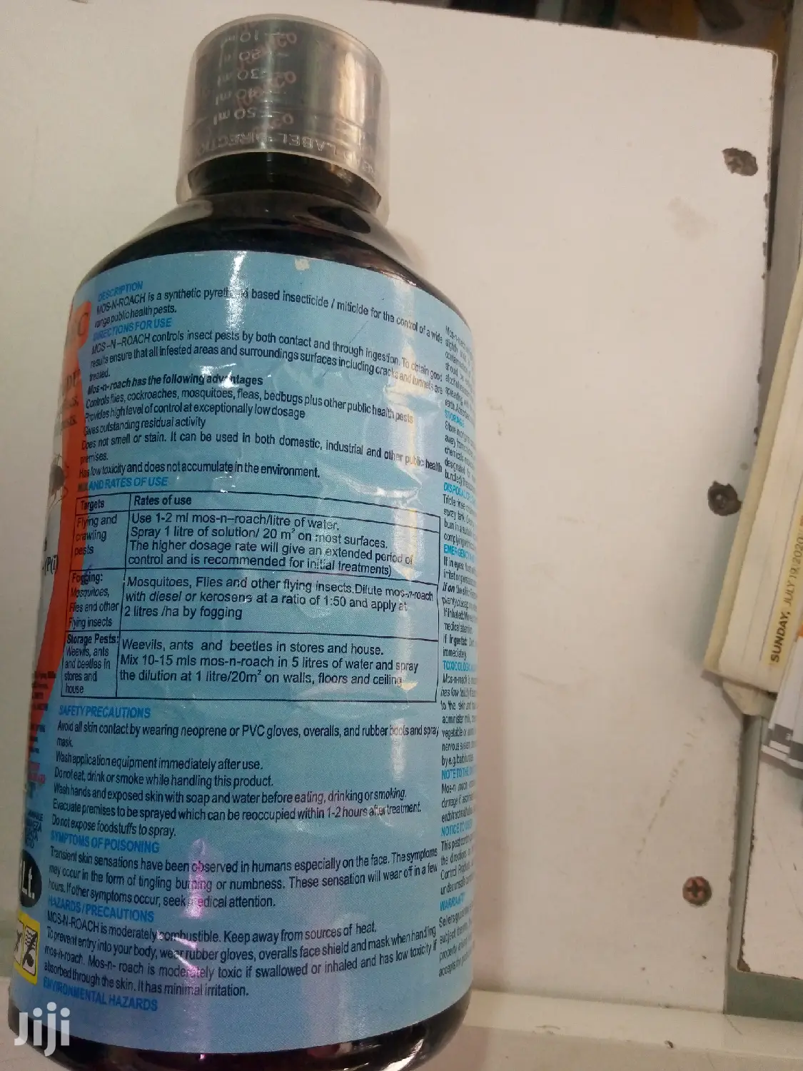 Mos-N-Roach Pesticide 100ec 20ml, 100ml and 1 LITRE