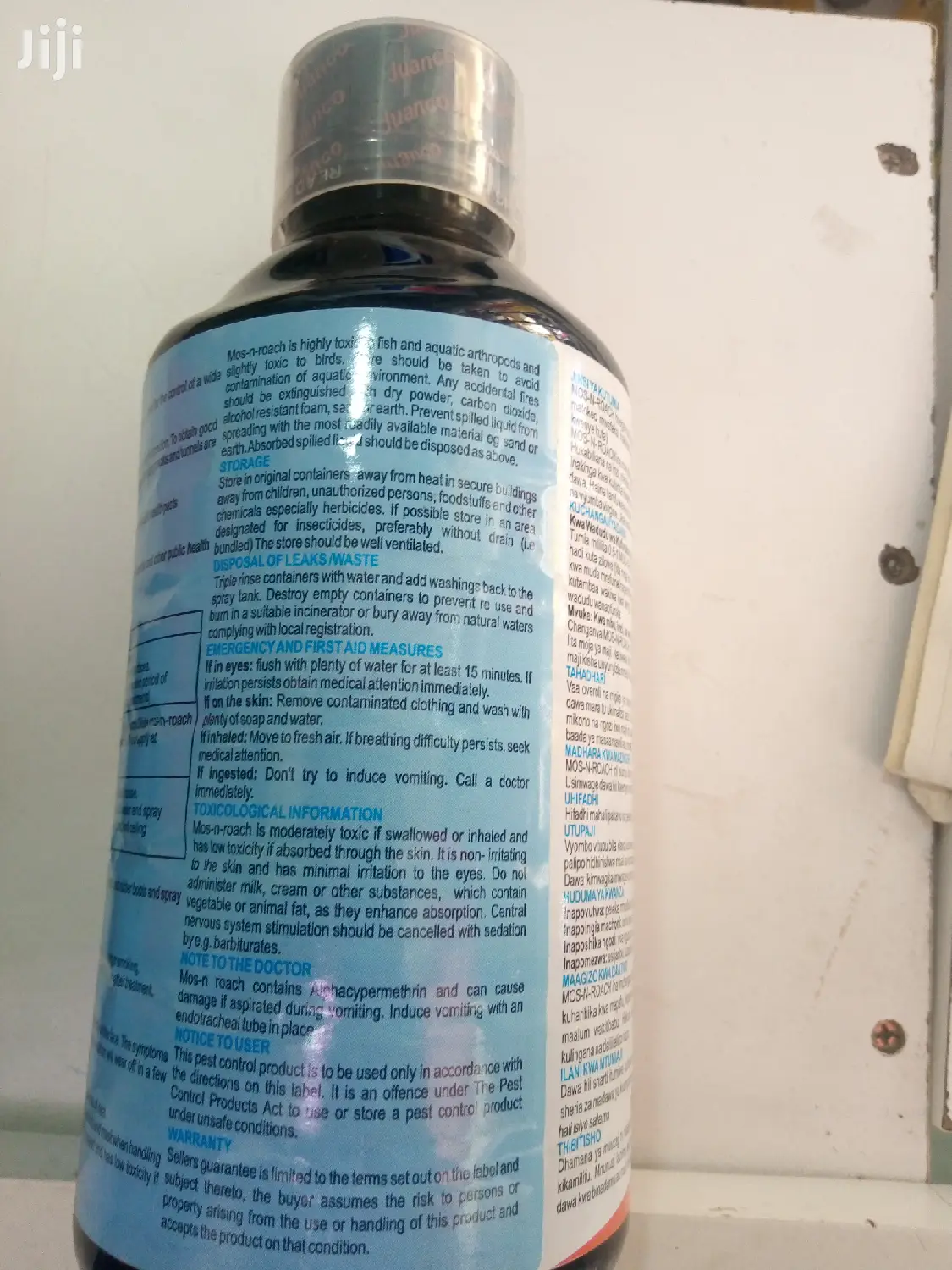 Mos-N-Roach Pesticide 100ec 20ml, 100ml and 1 LITRE