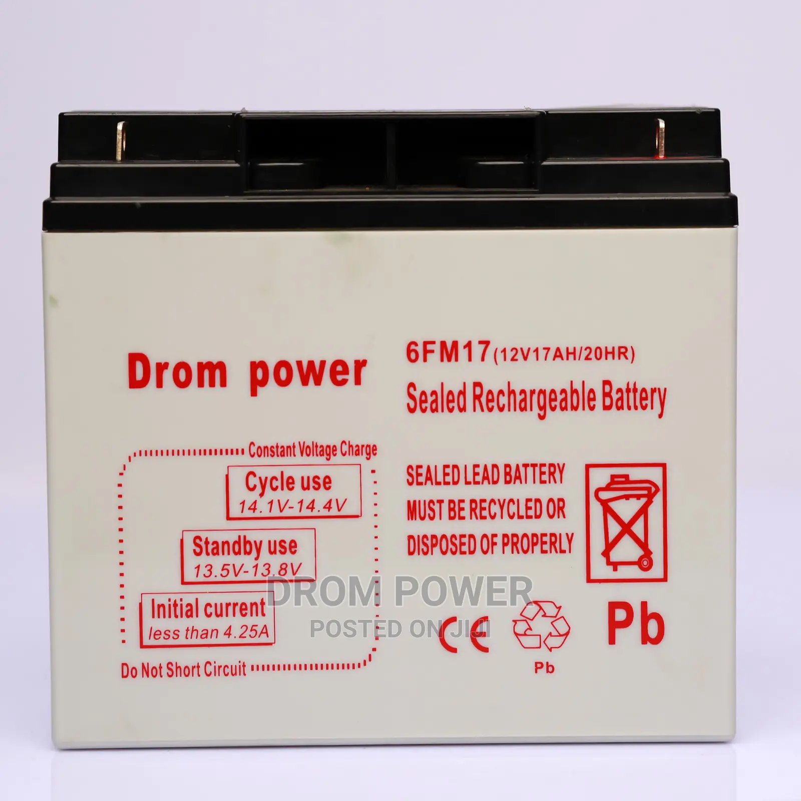 12V 17ah Drom Power Battery