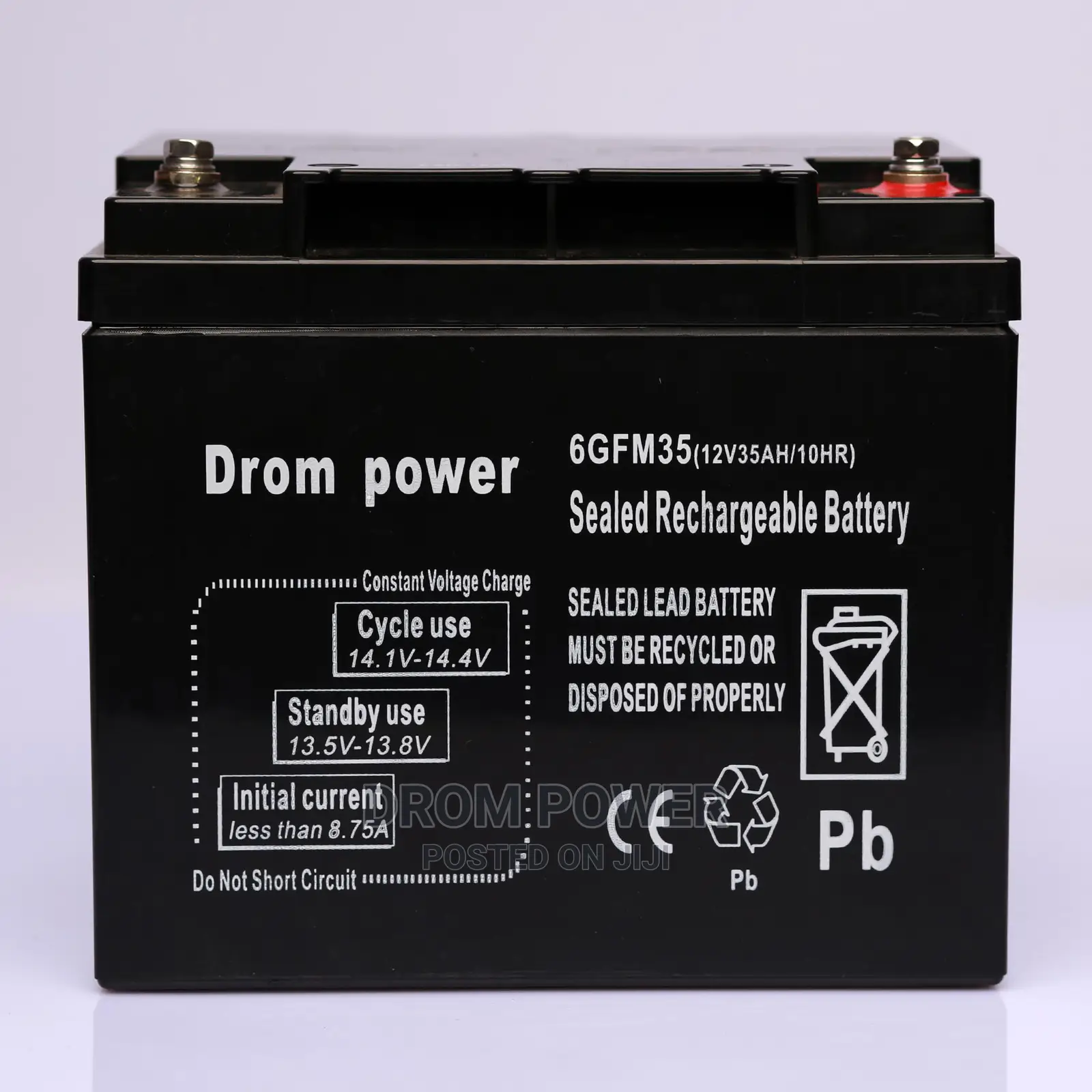 12V 35ah Drom Power Battery-Deep Cycle
