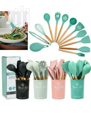 12pcs Silicone Spoons