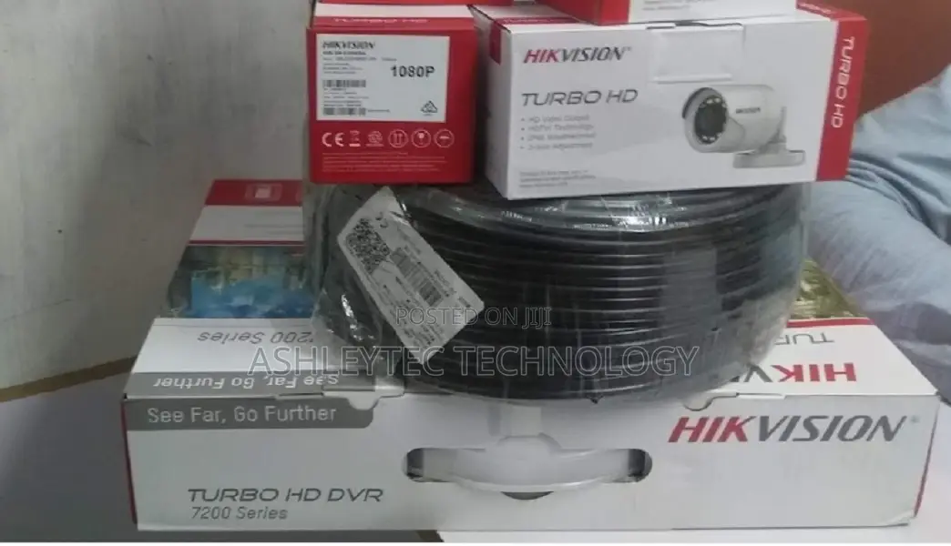 Two 2 CCTV Camera 1080p Complete Cameras