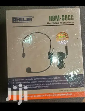 Ahuja Hbm-60cc Head Band Microphone