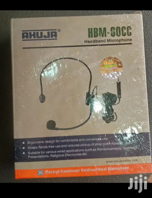 Ahuja Hbm-60cc Head Band Microphone