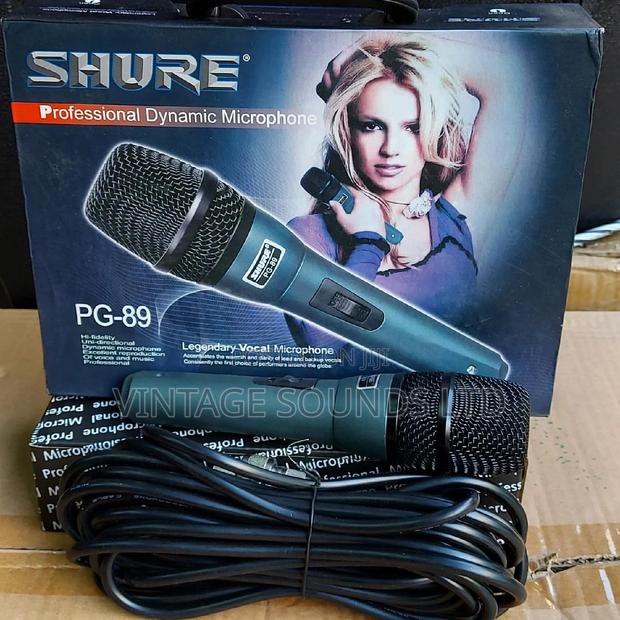 Shure Pg89 Coded Wired Microphone - main view