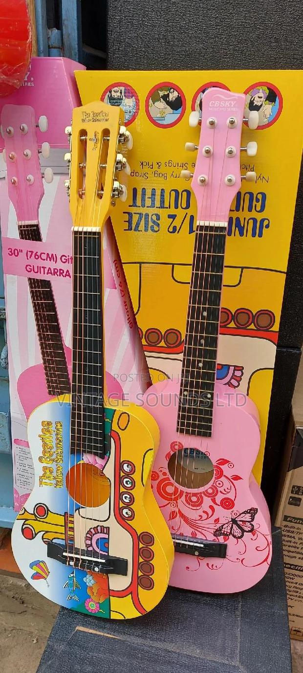 Junior 1/2 Size Acoustic Box Guitars - main view