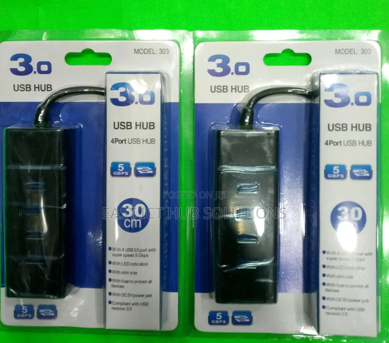 3.0 Usb Hub 30cm Long, Adds Connectivity