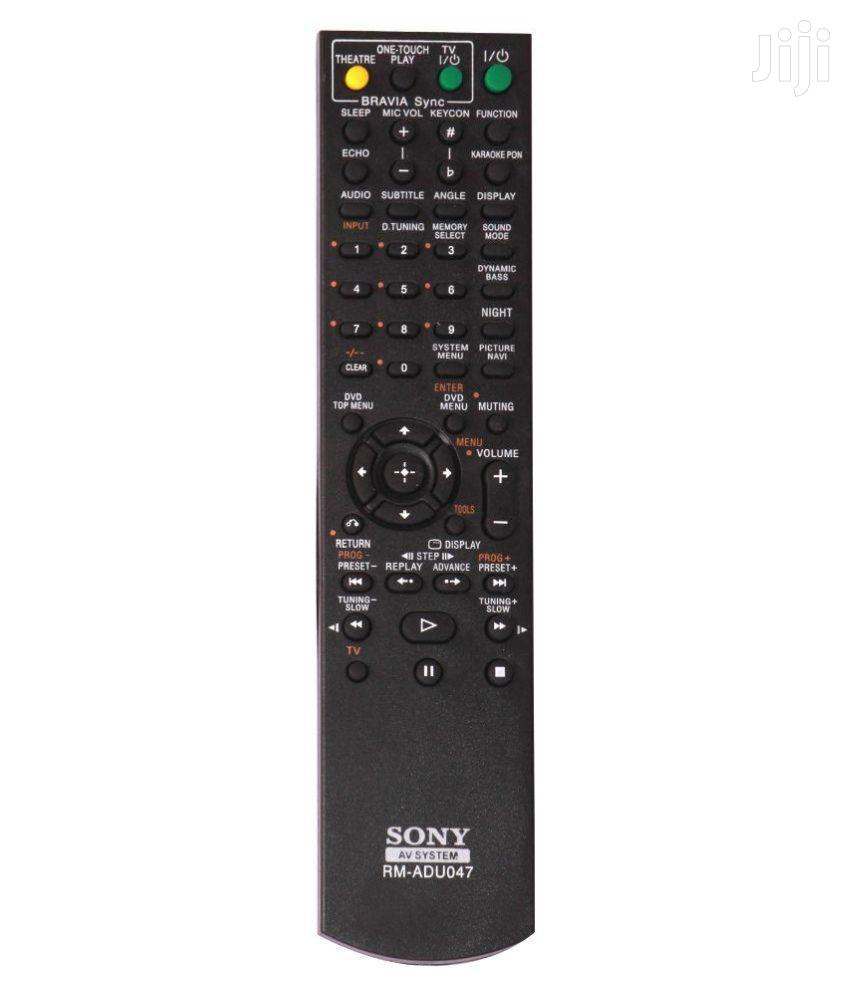 Sony Home Theater Remote - Black