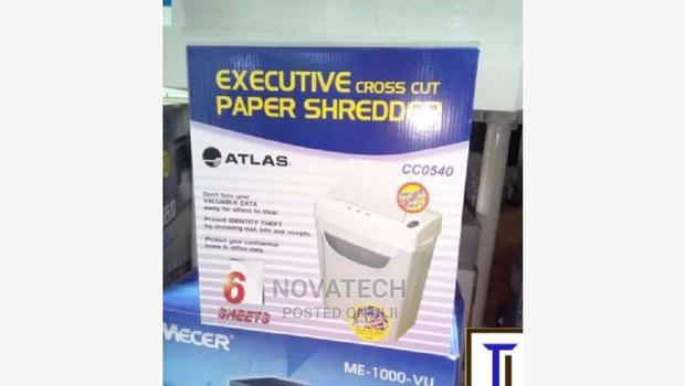 Atlas Cc0540 Paper Shredder - main view