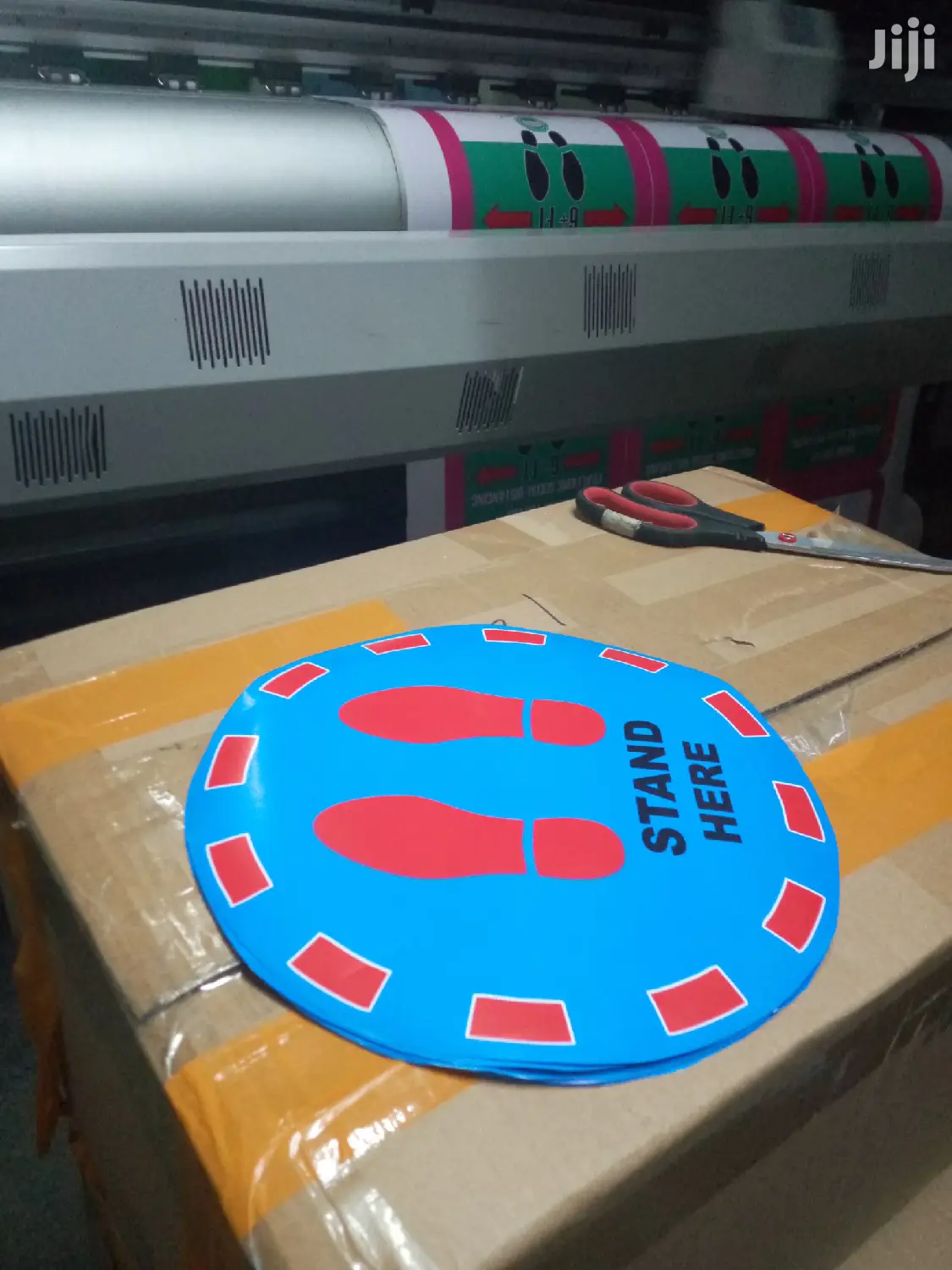 School Reopening Floor Sticker