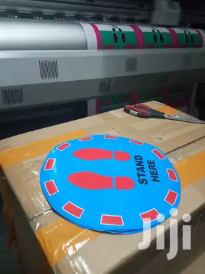 School Reopening Floor Sticker