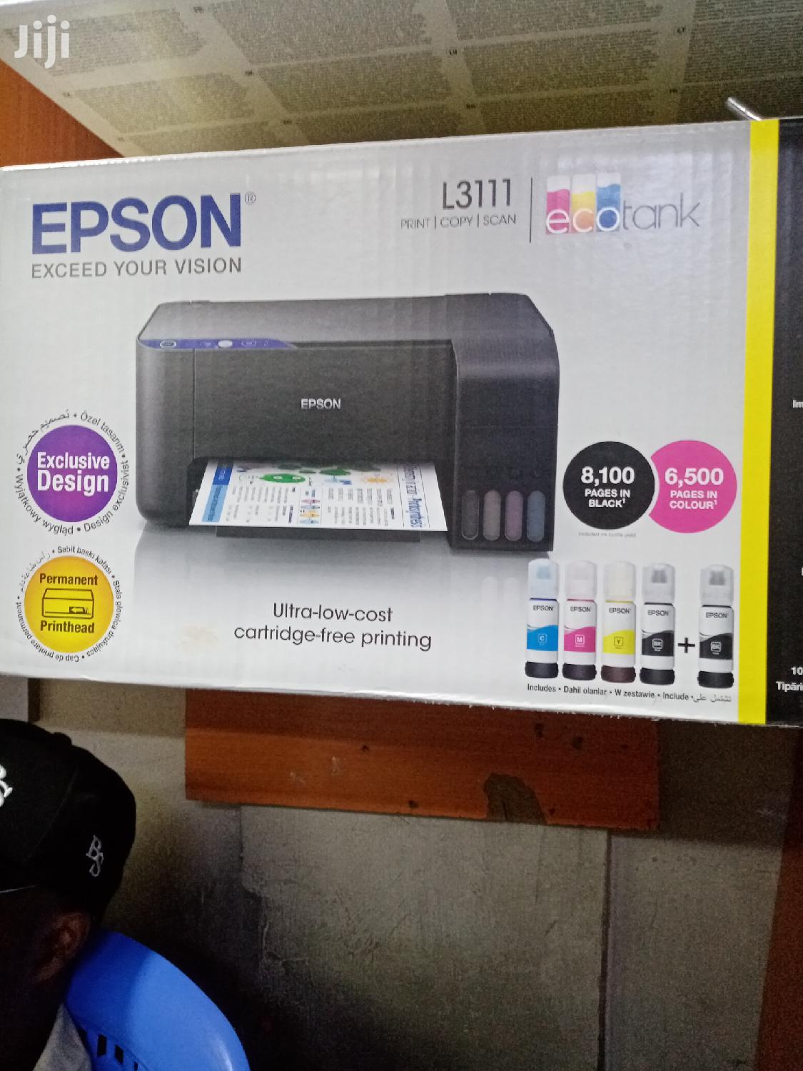 Epson L3111 Printer Print, A San, Copy in Nairobi Central Printers