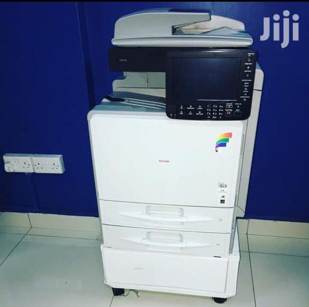 Colored Ricoh Aficio Mp C 300 Photocopier Machine