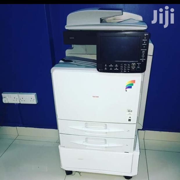 Colored Ricoh Aficio Mp C 300 Photocopier Machine