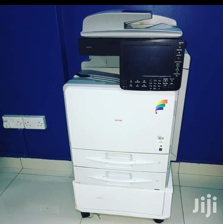 Colored Ricoh Aficio Mp C 300 Photocopier Machine