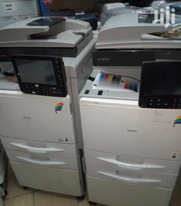Colored Ricoh Aficio Mp C 300 Photocopier Machine