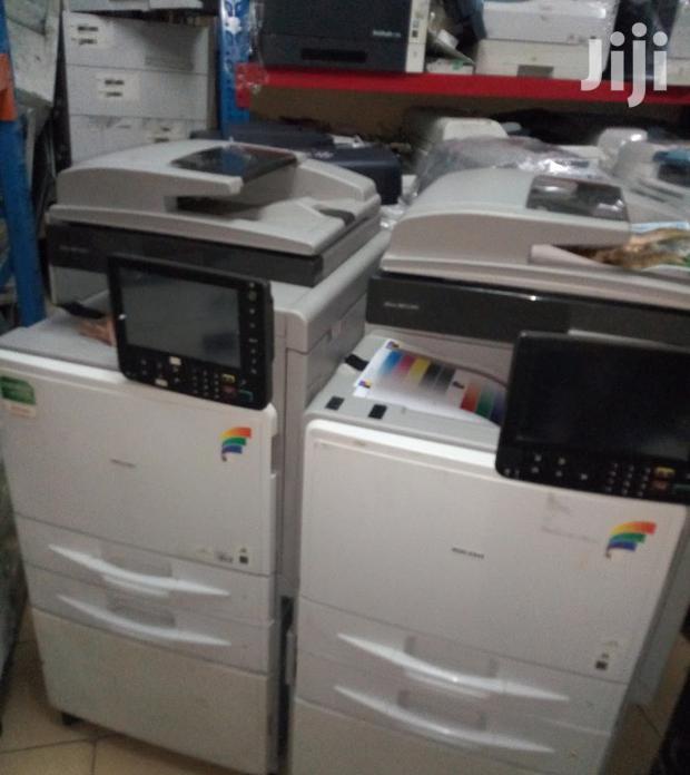 Colored Ricoh Aficio Mp C 300 Photocopier Machine