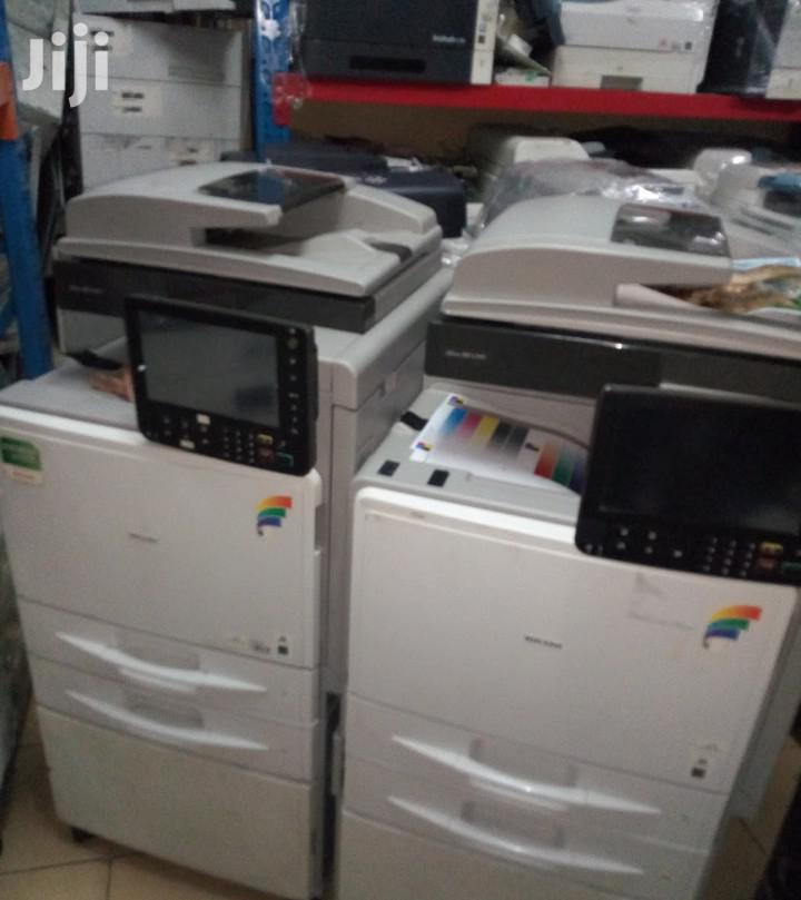 Colored Ricoh Aficio Mp C 300 Photocopier Machine