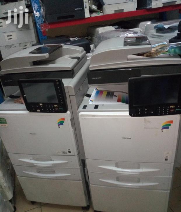 Colored Ricoh Aficio Mp C 300 Photocopier Machine