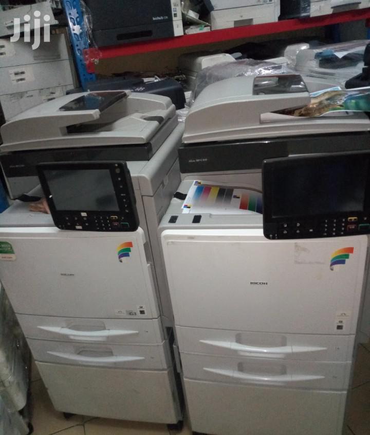 Colored Ricoh Aficio Mp C 300 Photocopier Machine
