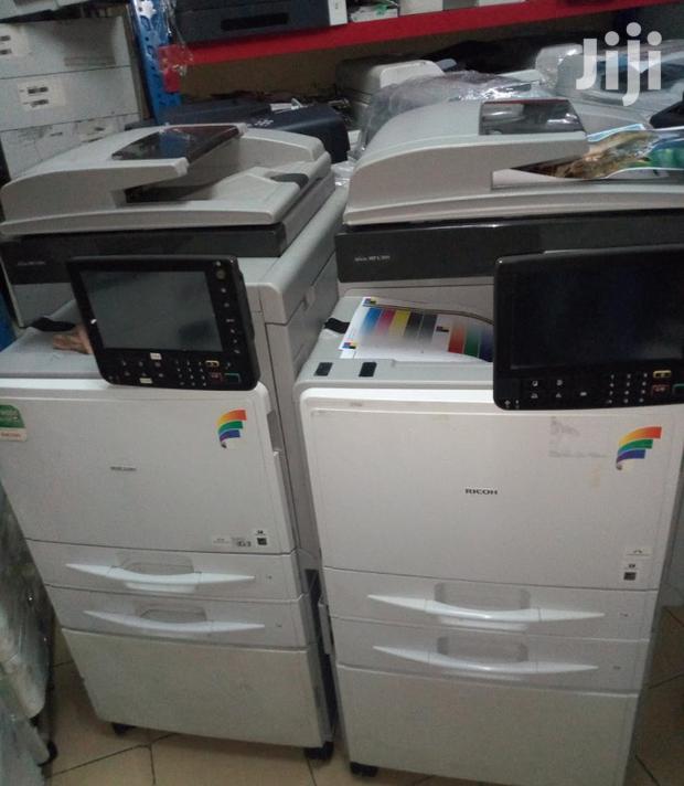 Colored Ricoh Aficio Mp C 300 Photocopier Machine