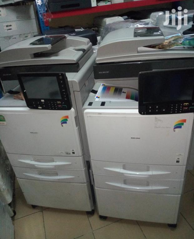 Colored Ricoh Aficio Mp C 300 Photocopier Machine