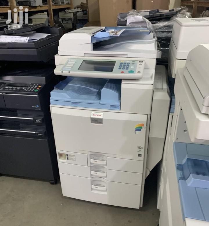 Colored Ricoh Aficio Mp C 5501 Photocopier Machine