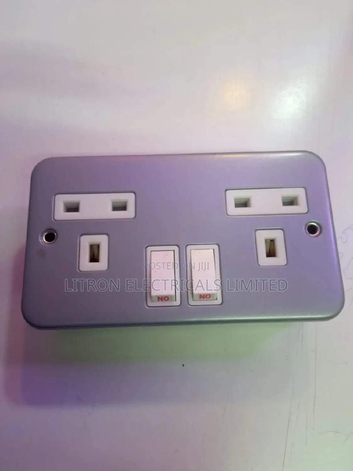 Mettalic Double Sockets