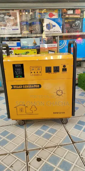 Solar Generator AC Current Out Put