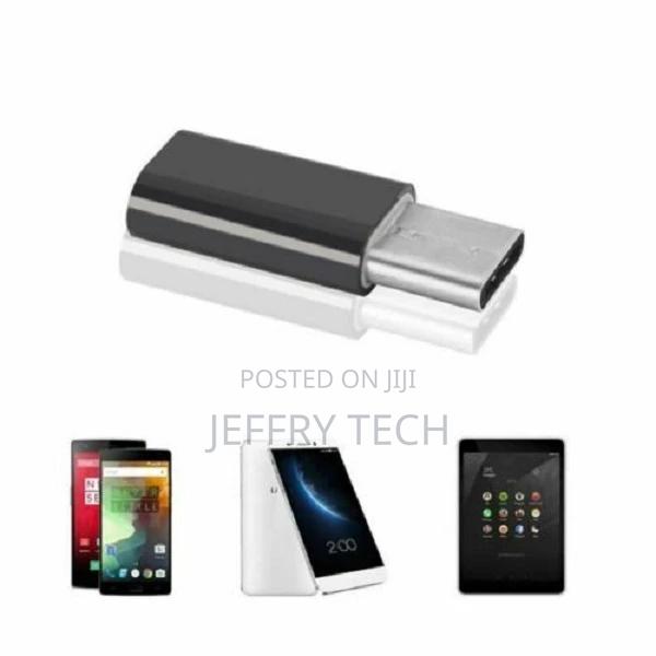 Micro Usb Adapter Female To Socket Type-c 3.1 Male Black Fr - thumbnail 3