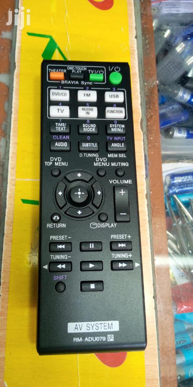 Sony RM-ADU 079 Hometheater Remote Control.