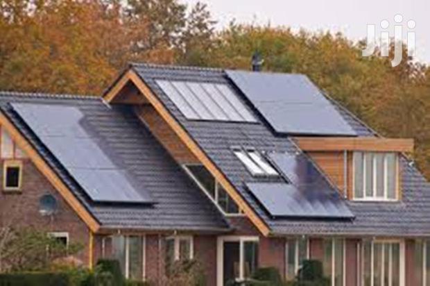 Solar Panels / Inverter/ Ups/ Battery Backup System - main view