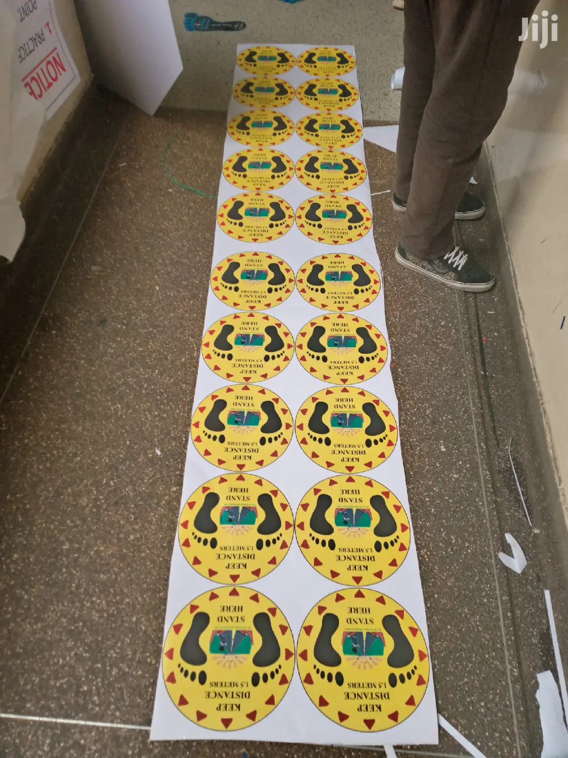 Schools Floor Sticker