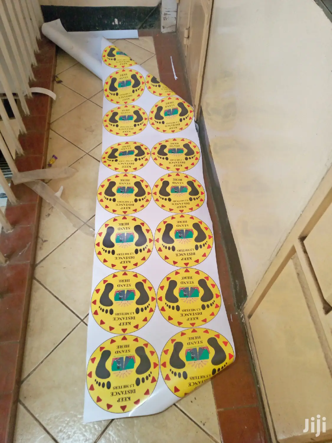 High Resolution Floor Stickers