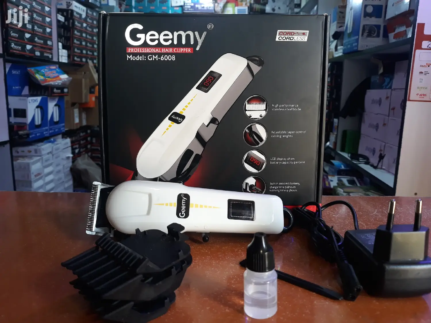Wireless Rechargeable Geemy Shaver