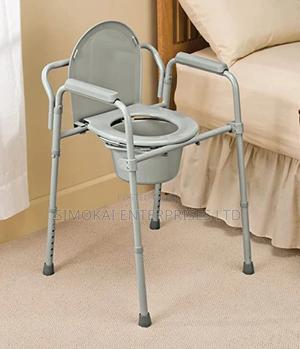 Folding Commode Toilet and Chair - thumbnail 2