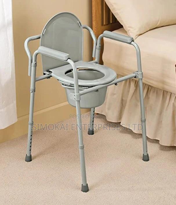 Folding Commode Toilet and Chair - main view