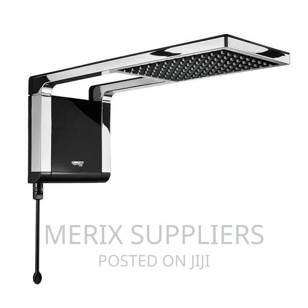 LORENZETTI Acqua Storm | BLACK CHROME Rain Shower Head - thumbnail 2