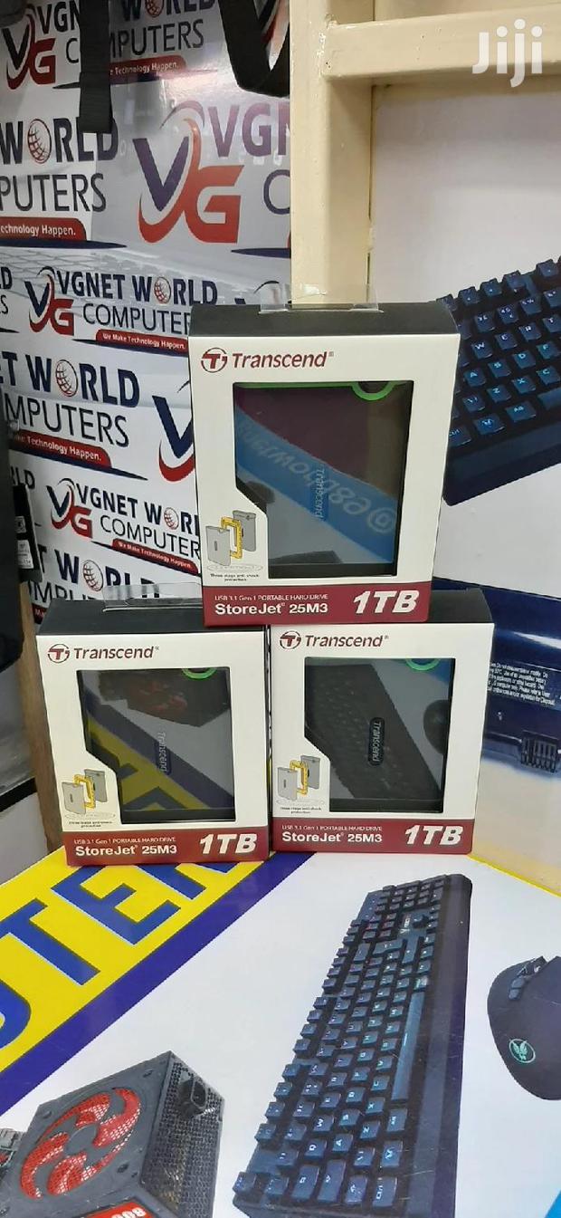 External 1tb Transcend - main view