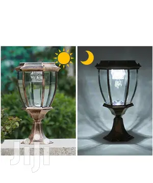 Solar Powered Pillar Lights